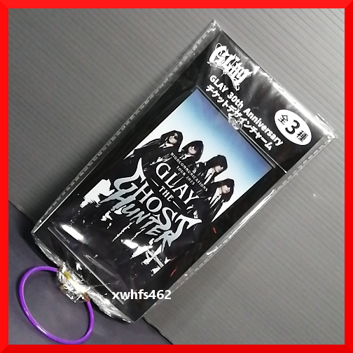 新品即決 非売品 GLAY 30thAnniversary GIGO チケットデザインチャーム HIGHCOMMUNICATIONS TOUR 2023 THE GHOST HUNTER キーホルダー zak拍卖
