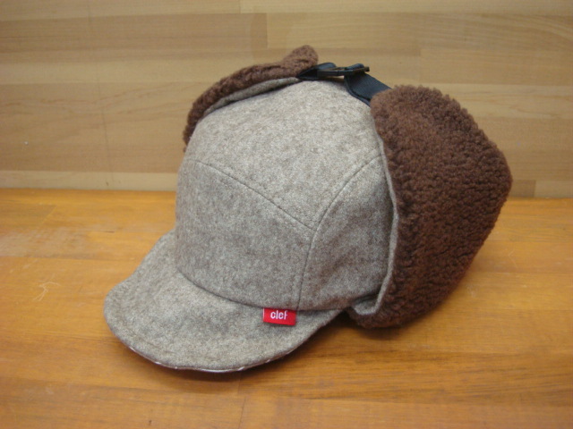 新品Clef (クレ) RB5006 COLLET BOA JET CAP NATURAL拍卖