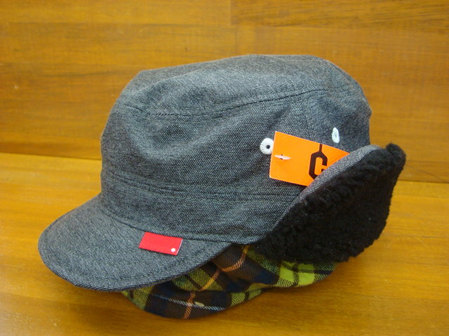 新品Clef (クレ) MADE IN JAPAN SERIES CJ8013 2LAYER NYLON BOA WORK CAP GRAY拍卖