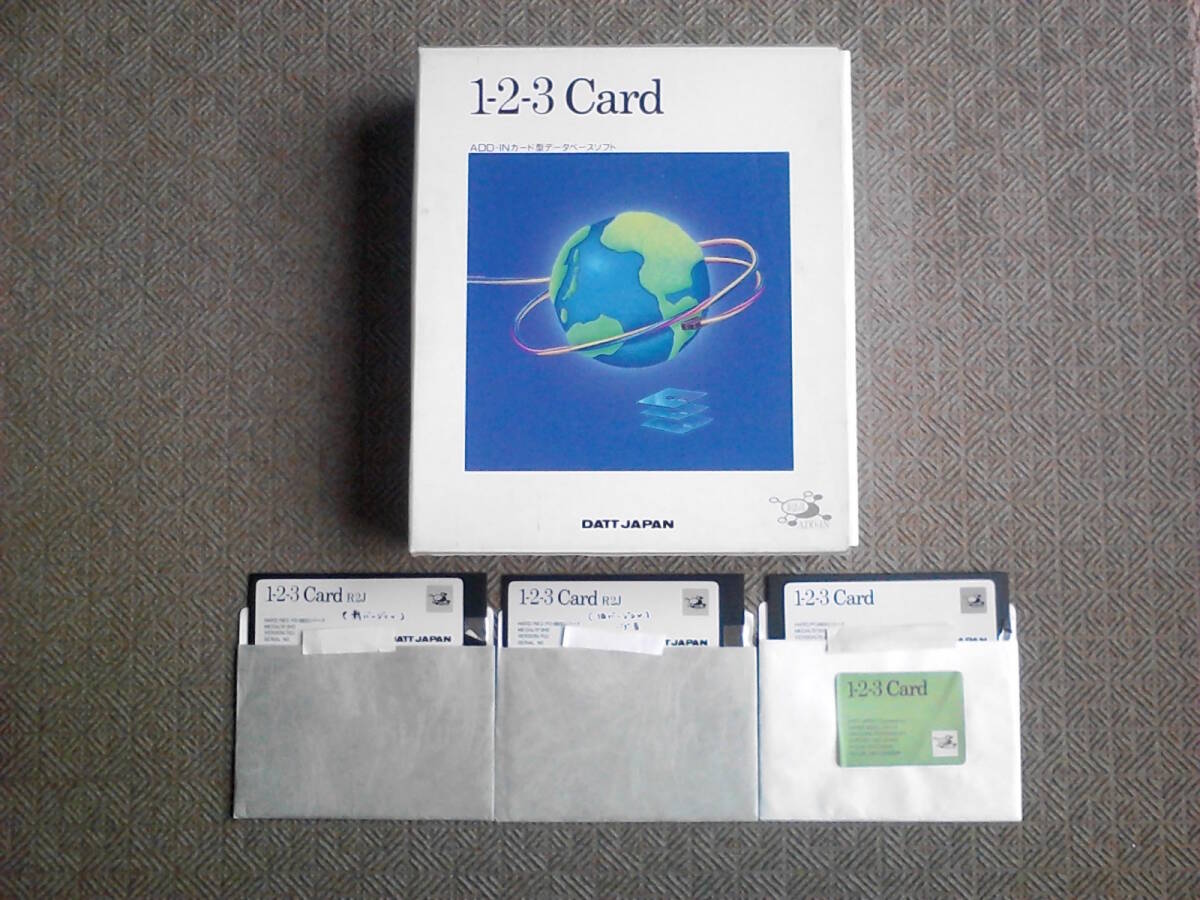 PC98 1-2-3Card R1J R2J / DATT JAPAN 拍卖