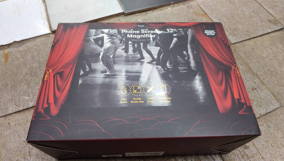 PHONE SCREEN MAGNIFIER スマホ画面拡大 ルーぺ 10088920-45479拍卖