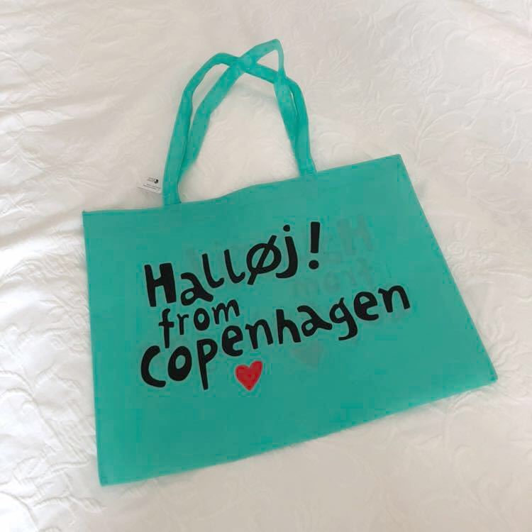 ★新品★Flying Tiger★トートバッグ★不織布★エコバッグ★手提げ袋★フライングタイガー ★ショッパー★FlyingTiger★グリーン★ショップ拍卖