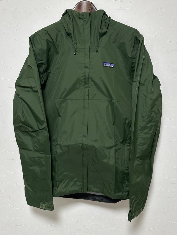 パタゴニア メンズ Mサイズ トレントシェル3L レインジャケット ナイロンジャケット マウンテンパーカー TPGN patagonia 85241拍卖