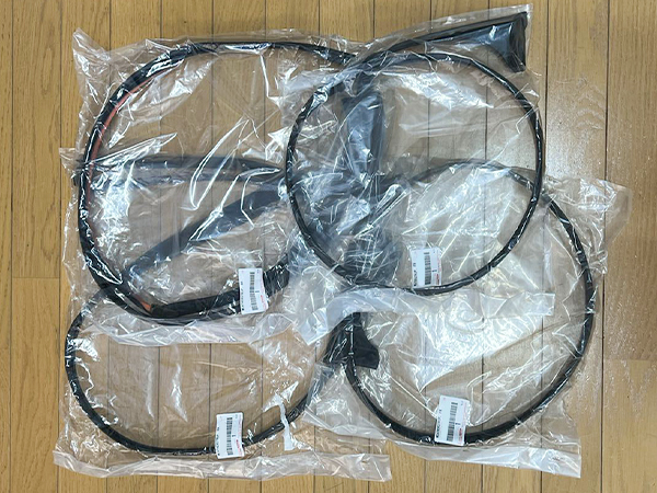 トヨタ 純正 セルシオ 30 UCF 31 ドア ウエザストリップ 1台分 4セット 検 ナンバー フレーム キャリパー マフラー グリル トムス ドア拍卖