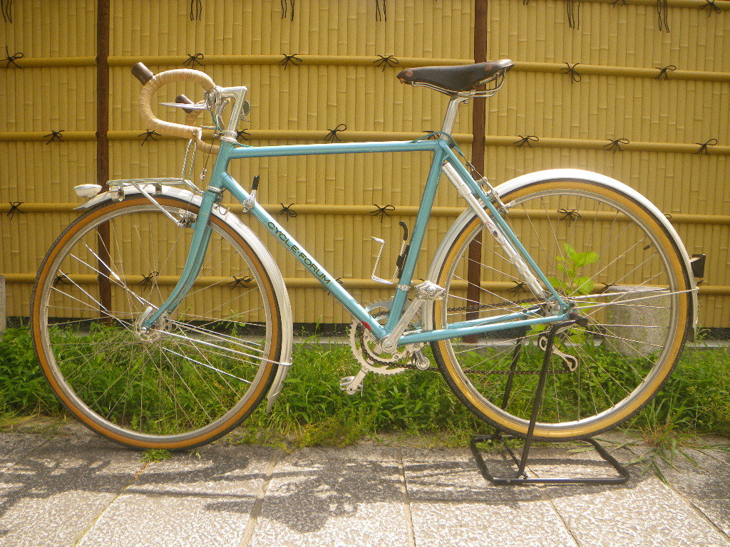 直接引き取り限定 自転車 日本製 フレーム Sugino Campagnolo Levin Soubitez Honjo cycle forum Brooks Mafac Stronglight Huret拍卖