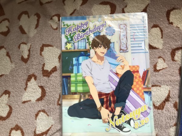 130クリアファイル Free! Birthday  京アニショップ!限定 バースデー  Birthday party!  桐嶋夏也拍卖