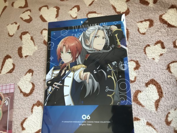 125クリアファイル あんさんぶるスターズ! 』 EDテーマ集 CD特典 Knights 月永レオ Eden 乱凪砂拍卖