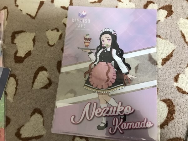 114クリアファイル 鬼滅の刃 鬼滅カフェ 善逸 スイーツパラダイス コラボ 禰豆子拍卖