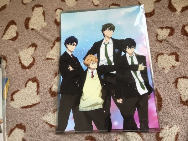 128クリアファイル Free! 京アニショップ限定 クリアファイルコレクション シークレット 遙 真琴 渚 怜拍卖