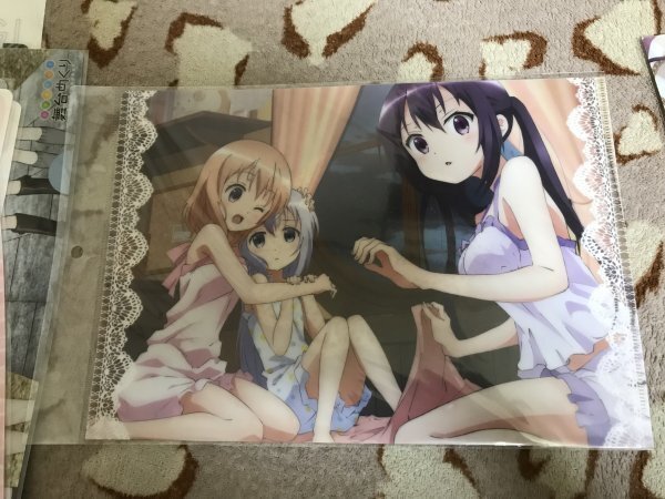 129クリアファイル ご注文はうさぎですか??  チノ ココア リゼ ムービック パジャマ拍卖