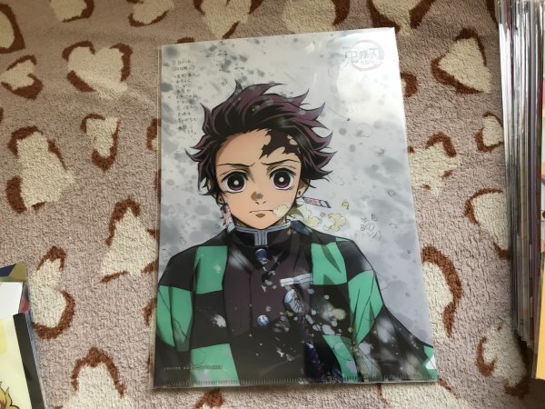 125クリアファイル 鬼滅の刃 ufotable 無限列車編  原画 炭治郎拍卖