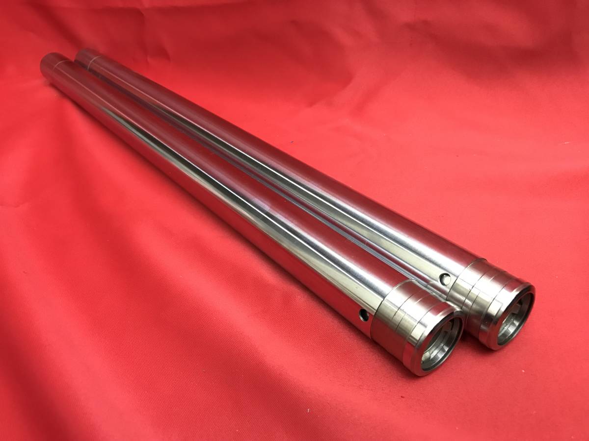 送料込 新品 CBR250RR インナーチューブ37π 582mm 銀 / MC22 フロントフォークKAZ サスペンション 純正type拍卖