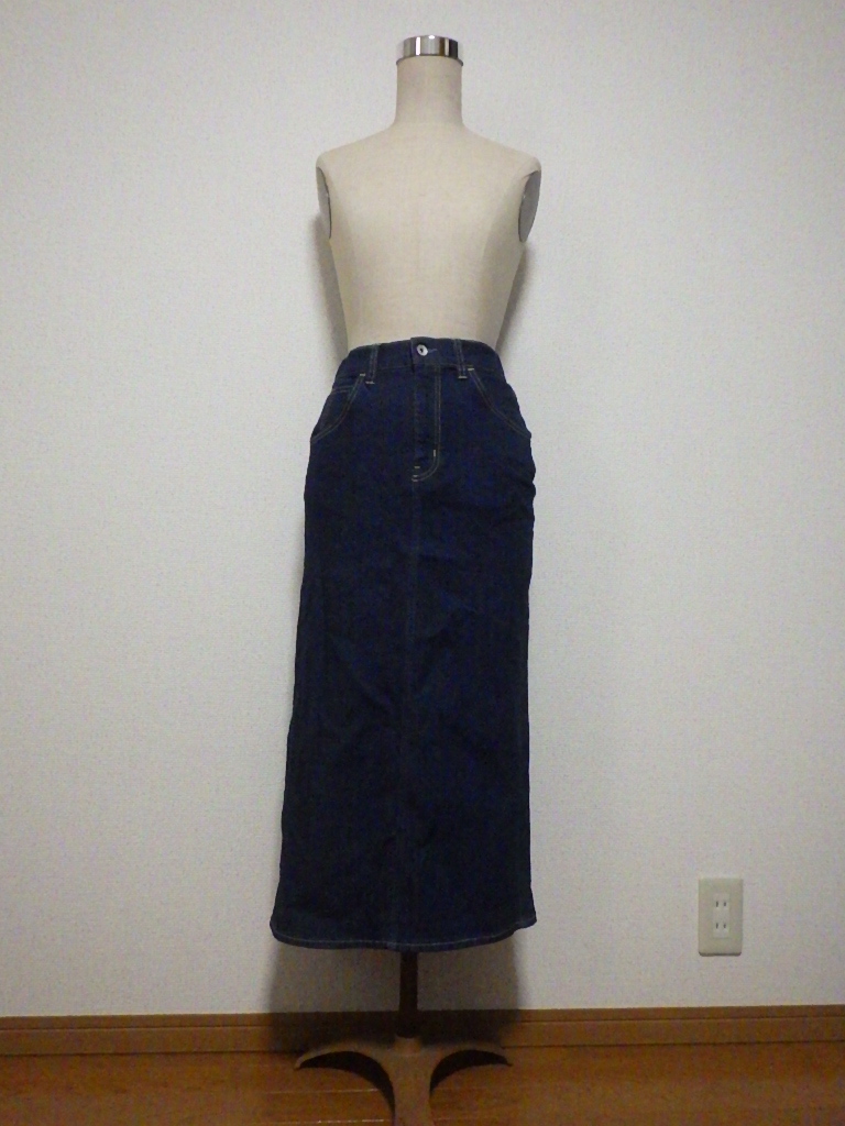 MUMU&Co. デニム ロング タイト スカート 450拍卖