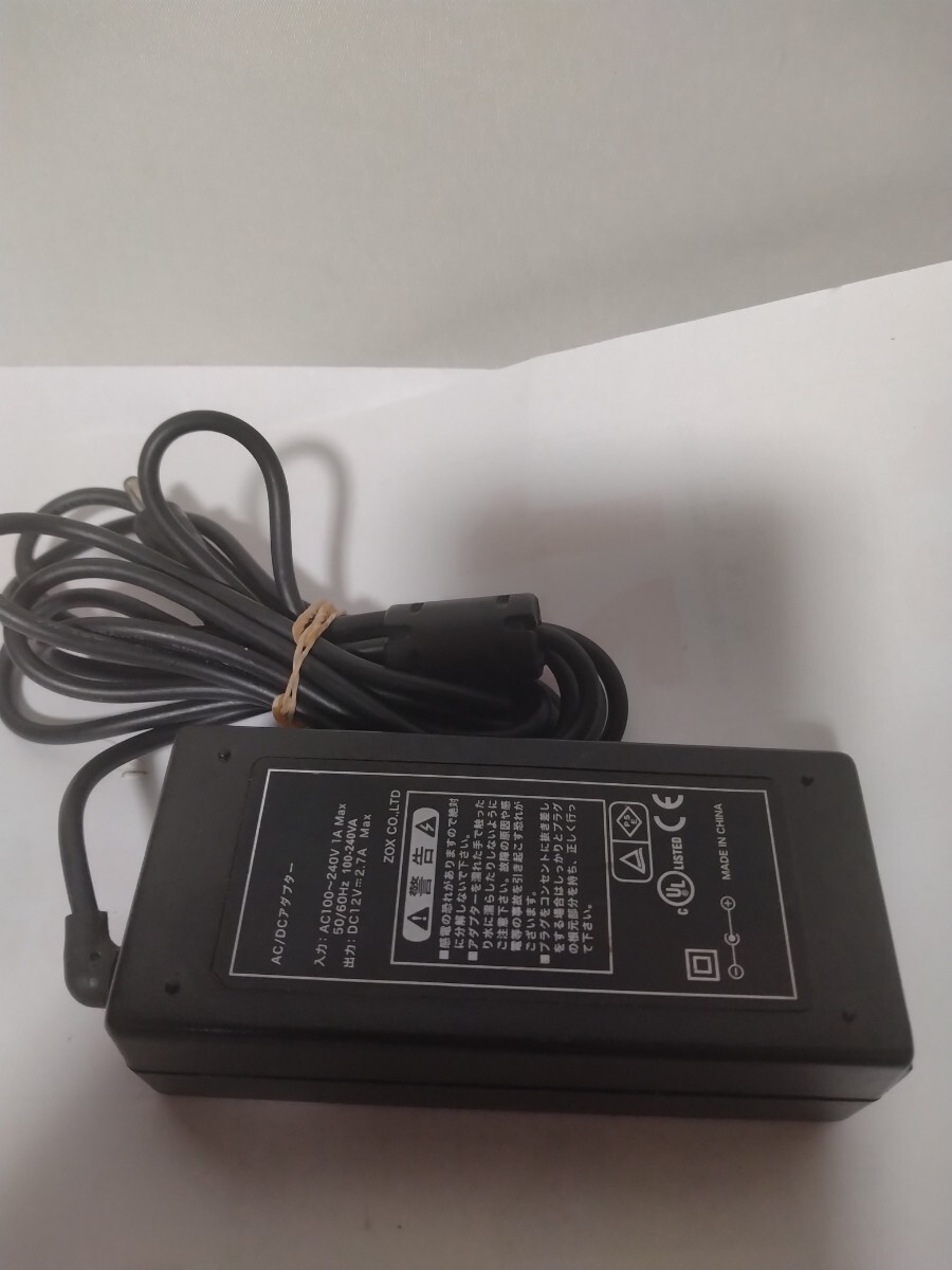 ACアダプター ZOX.CO.LTD 型番不明拍卖