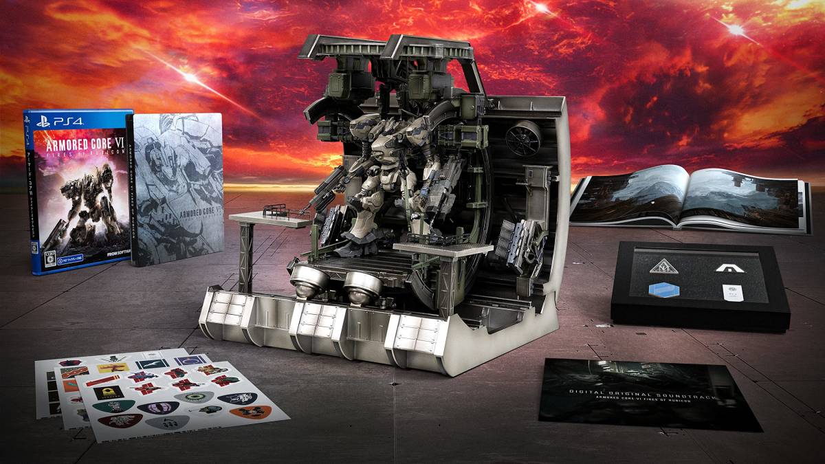 【未開封】エビテン限定特典付き ARMORED CORE VI FIRES OF RUBICON プレミアムコレクターズエディション アーマードコア6 PS5 PS4拍卖