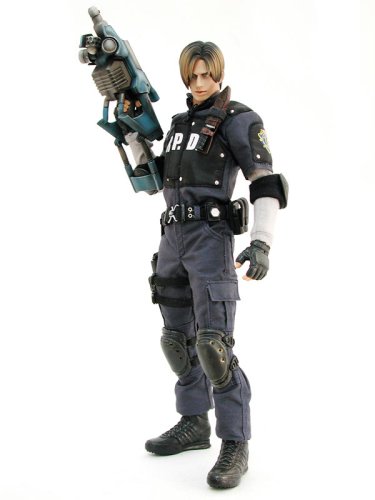 【未開封】バイオハザード resident evil biohazard LEON S. KENNEDY R.P.D. Version フィギュア ホットトイズ エンジン Hot Toys拍卖