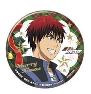 黒子のバスケ カプセル缶バッジコレクション in X'mas 火神大我拍卖