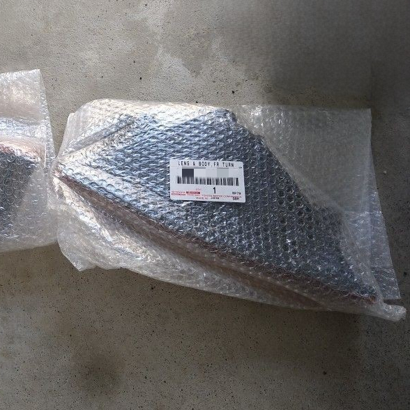 【未使用・残僅か】トヨタ 純正品 ランクル80 フロント ウインカー ターンシグナルランプ レンズ 助手席側のみ 左側 1992/4 - 1998/1拍卖