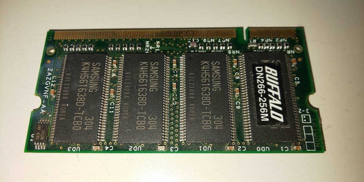 【PC周辺機器】 メモリ BUFFALO DN266-256M 詳細不明 動作未確認 要画像確認_拍卖