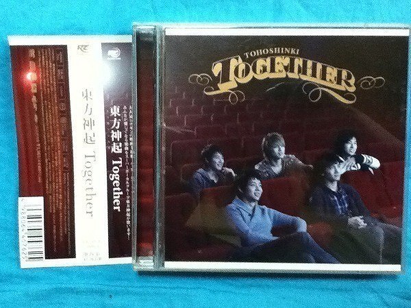 【CD】 2枚組 東方神起 TOGETHER 初回盤 オフショットムービー付拍卖