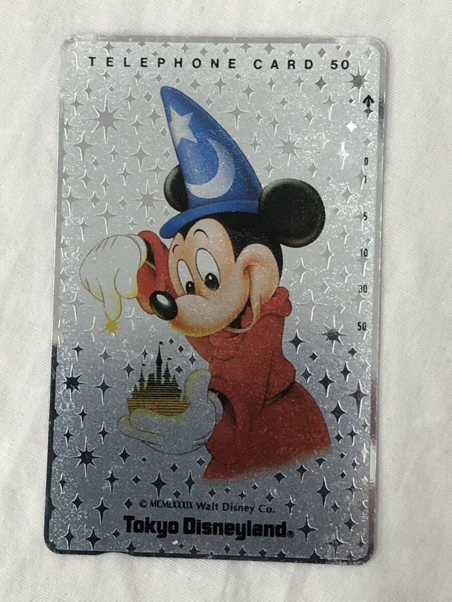 ミッキーマウス 東京ディズニーランド テレホンカード 50度拍卖