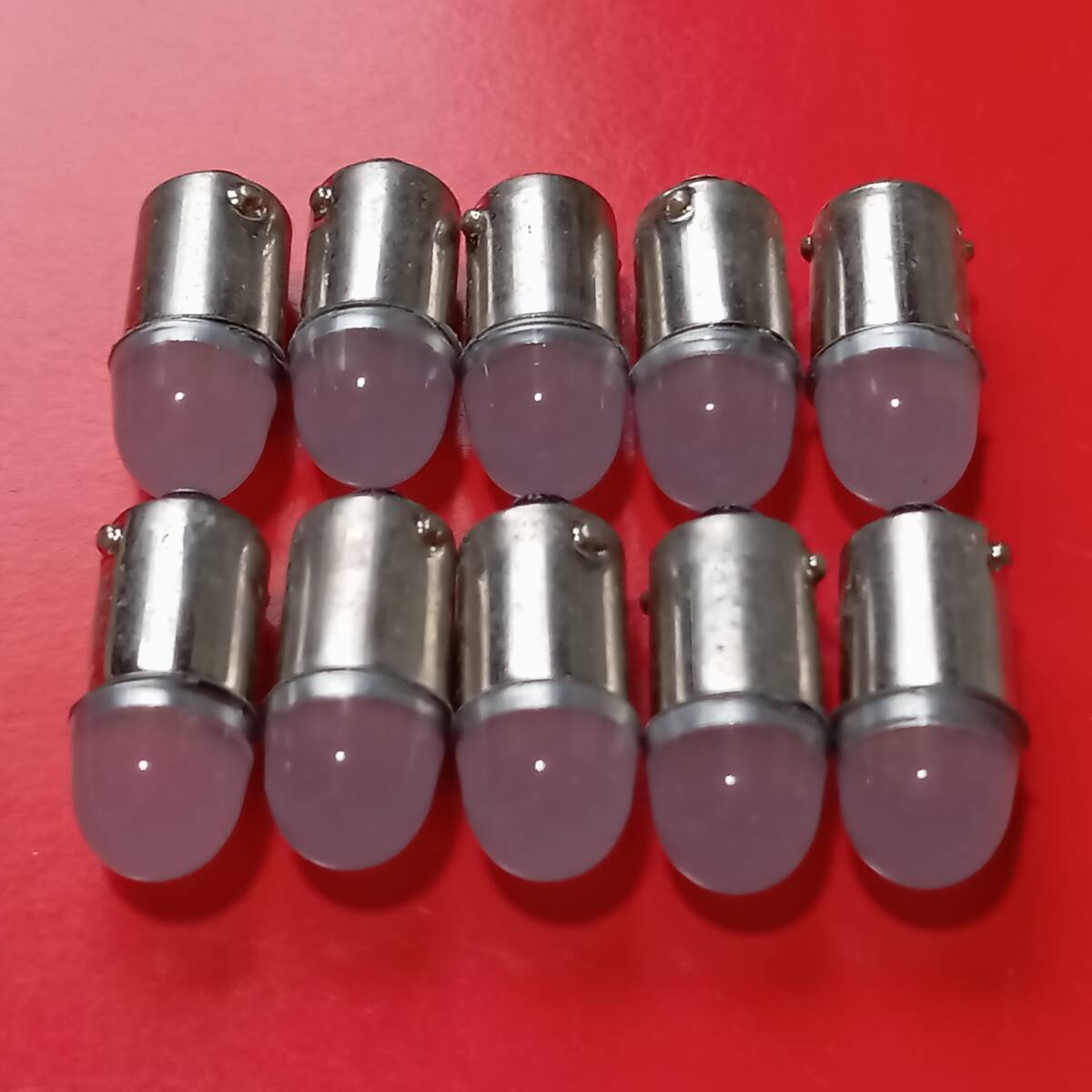 24V専用設計 超爆!30個 角マーカー用 BA9S レンズ LED 電球 ホワイト 白 デコトラ拍卖