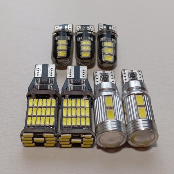 FR4 FR5 ジェイド 超爆光!T10 LED ルームランプ バックランプ 7個セット ホンダ /45/10/6拍卖