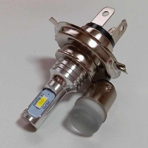 GSX250SカタナGJ76A LEDヘッドライト h4 Hi/Lo バルブ S25 テールランプ 2個セット ホワイト SUZUKI スズキ拍卖