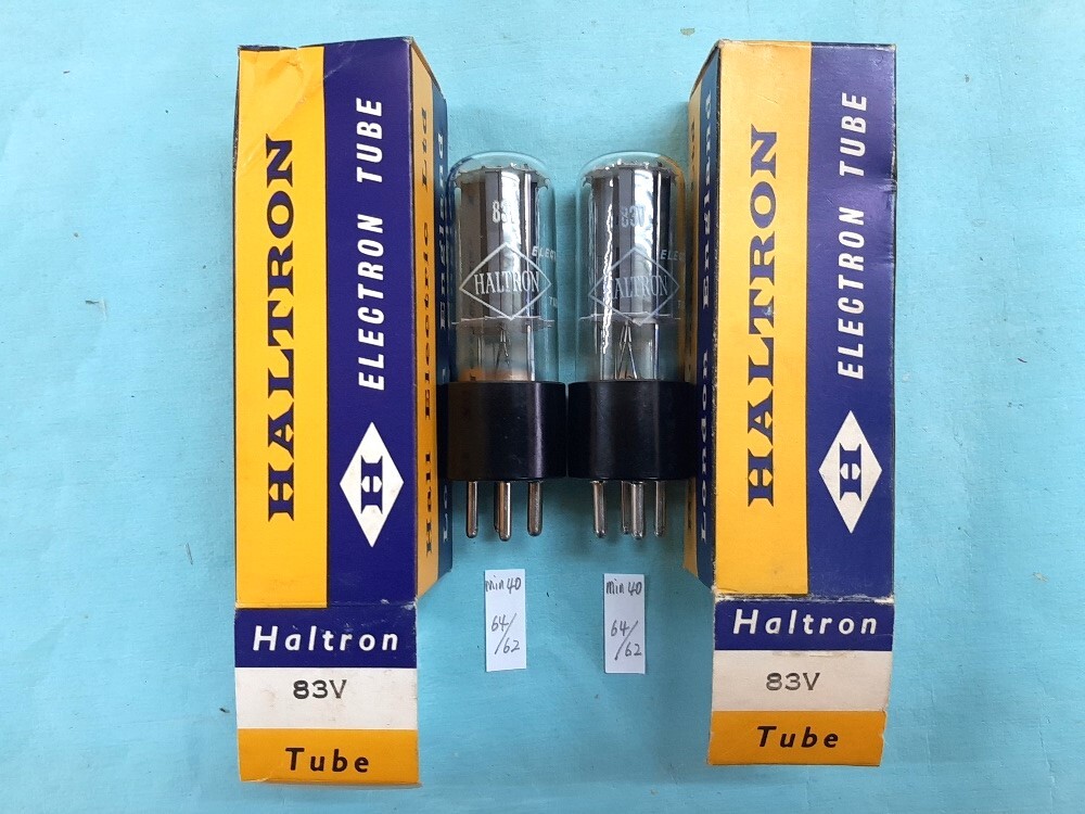 即決あり■小難あり■未使用■83V Haltron ストレート型 2本組 元箱付き拍卖