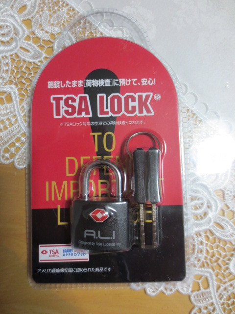 ★TSA LOCK・安心・施錠したまま荷物検査拍卖