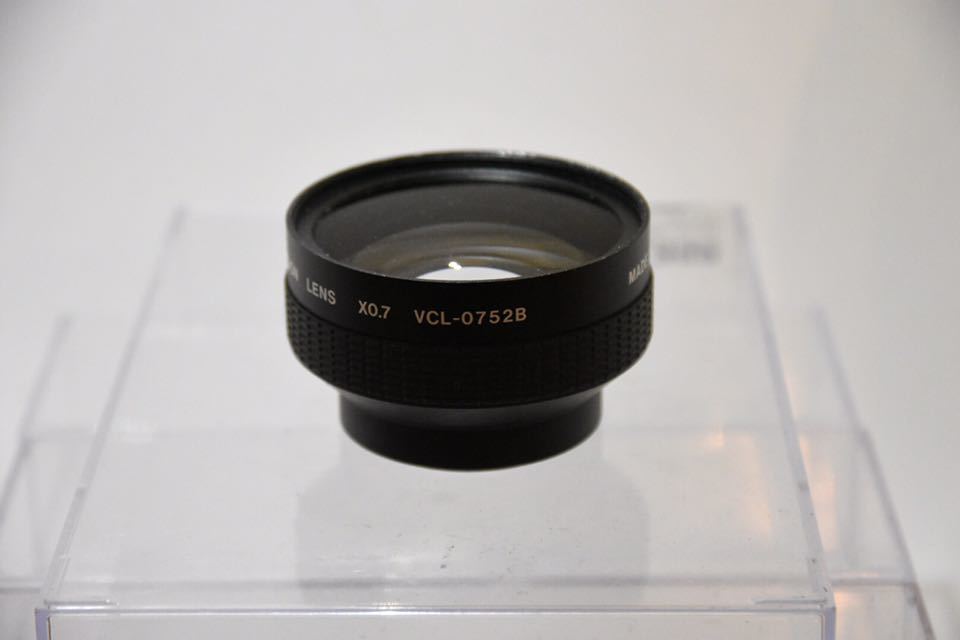 WIDE CONVERSION ワイドコンバージョンレンズ ×0.7 VCL-0752B SONY レンズ LENS Z11 en拍卖