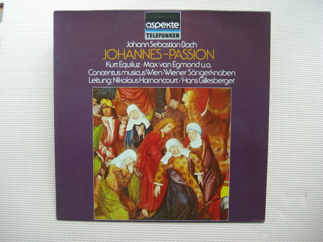 *【LP】ハンス・ギレスベルガー指揮/バッハ Johannes-Passion BWV245(6.41069)(輸入盤)拍卖