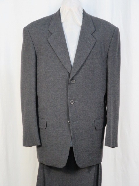 ★☆ M-79 シングル3Bスーツ 新品 秋冬 青鼠系 日本製 ☆★拍卖