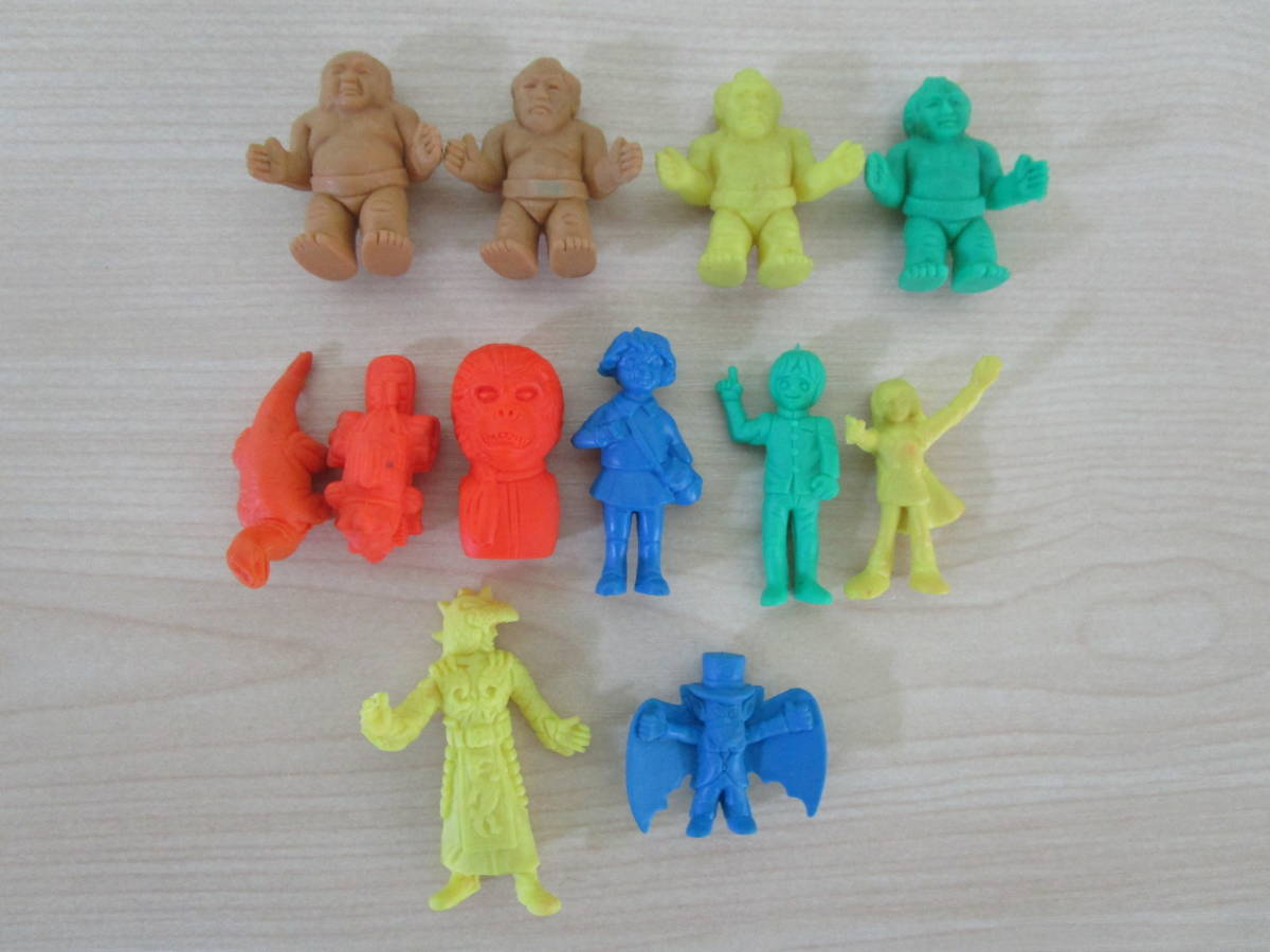 1001 力士、ドラキュラ など 古い消しゴム 12個セット拍卖