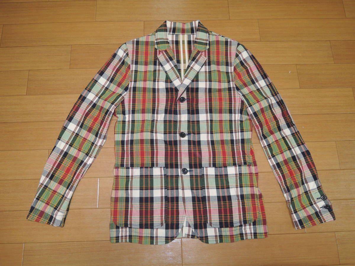 ヒステリックグラマー HYSTERICGLAMOUR チェック シャツ ジャケット S / テーラード拍卖