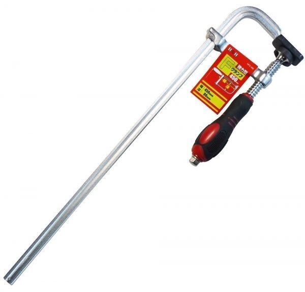 H&H 強力型Fクランプ 450mm HFC-450 ☆バイス 万力拍卖