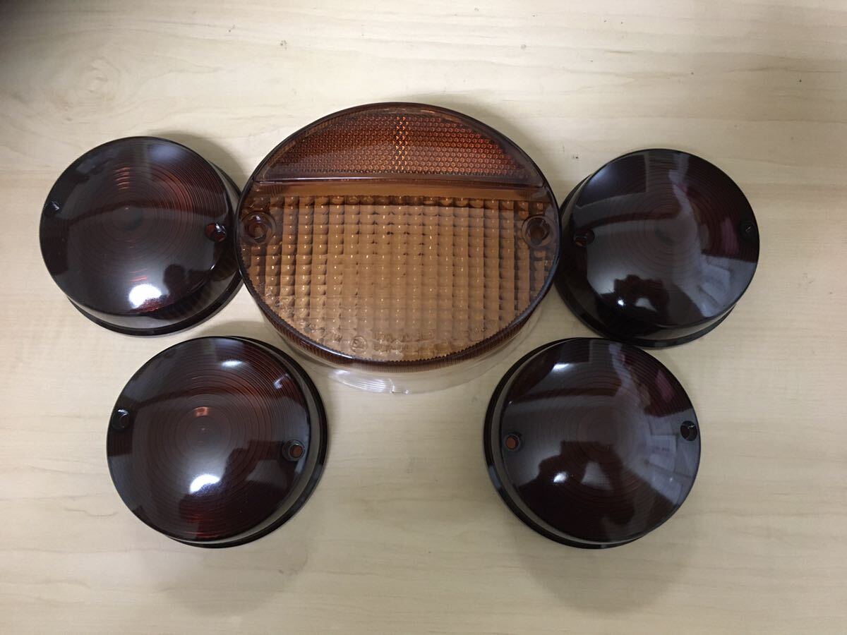 ブラウンテールレンズ スモークウインカーレンズ z2 z1 kz900 750rs z750t z750f d1KH250 400 当時物 旧車 昭和 ヨシムラ トーキョー鉄管拍卖