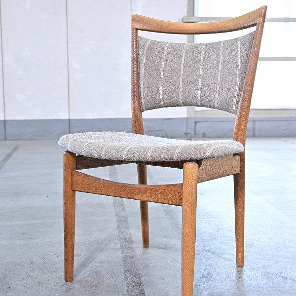 希少 北欧ビンテージ Finn Juhl/フィンユール「model.86」アームレスチェアd 家具の彫刻家 デンマーク Soren Willadsen ダイニング拍卖