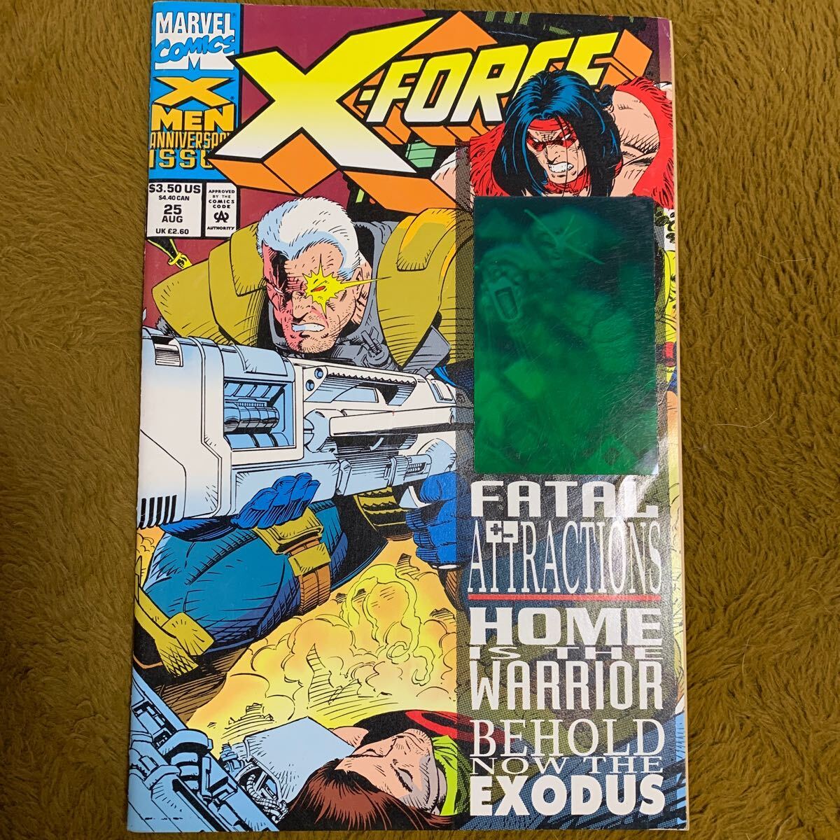 即決!American comics /アメコミ X-MEN FORCE /X-メン・X-フォース No.25 August 1993. /マーベル・コミックス リーフ 48p拍卖