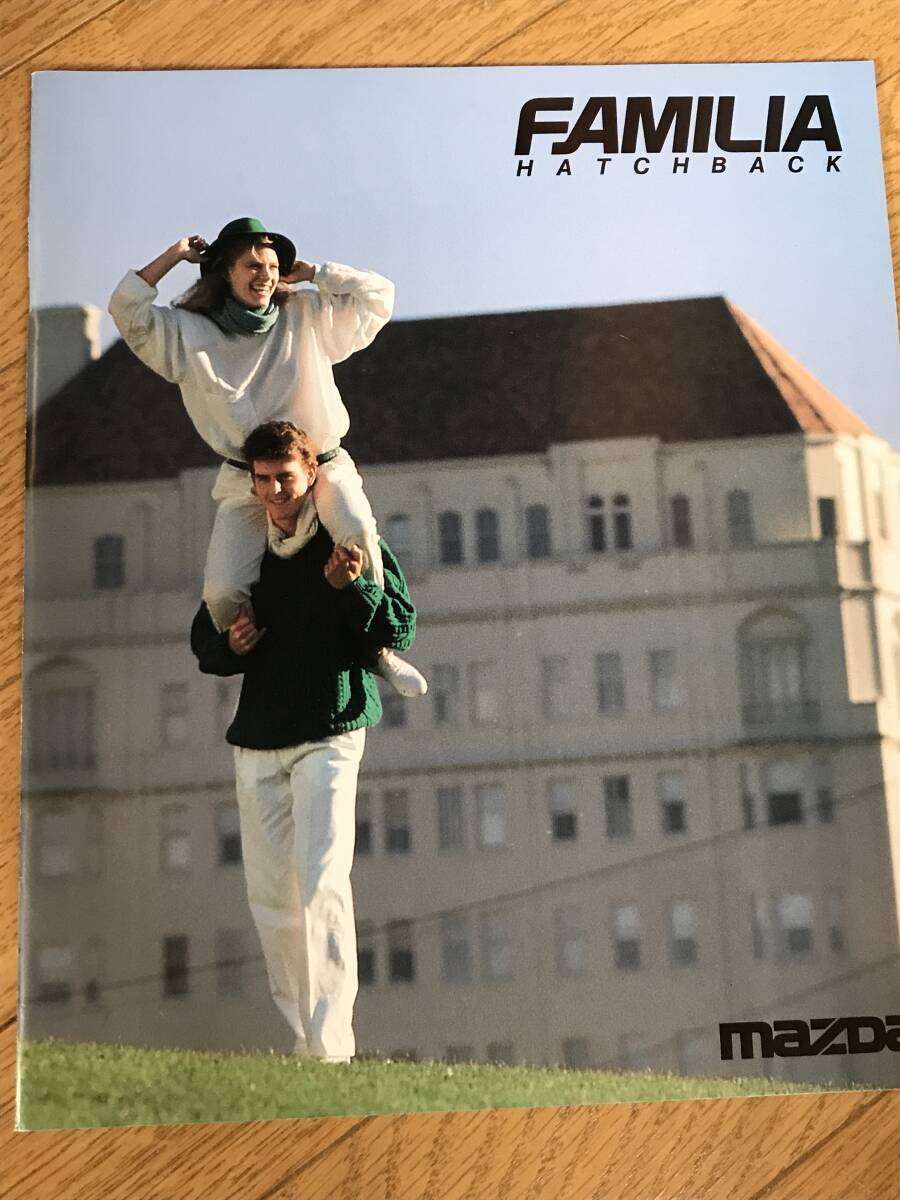 P01-49/ カタログ マツダ ファミリア ハッチバック 1987年 昭和62年 XC/XJ/シャトレ/XR/XG/XGi/GT/GT-X/∞/GT-A/カブリオレ拍卖
