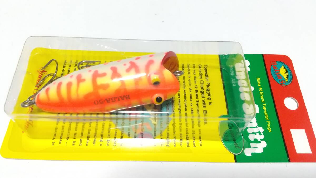 アンクルスミス OR #031 オリジナル 13g UNCLE SMITH ザウルス SAURUS バルサ50 BALSA TOP トップ 新品購入未使用品拍卖