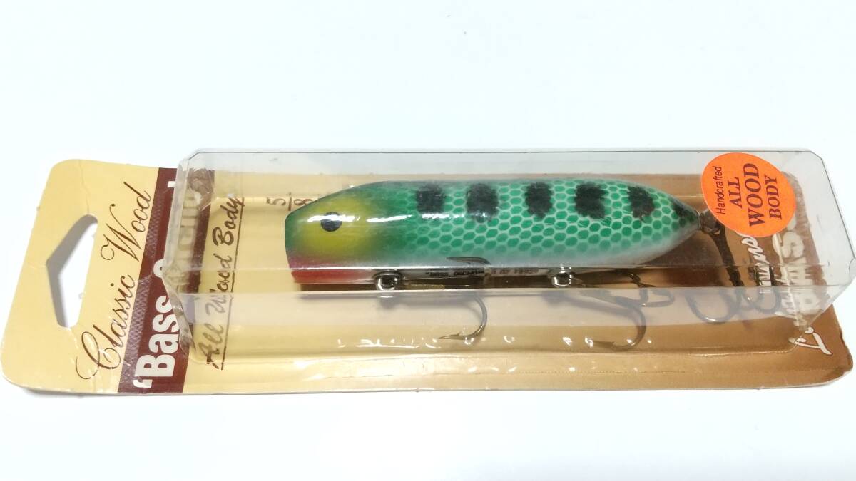 ウッド バスオレノ 5/8oz #929 BASSORENO 10cm 1996年 ルーハージェンセン LUHR GENSEN WOOD トップ TOP 新品購入未使用品拍卖