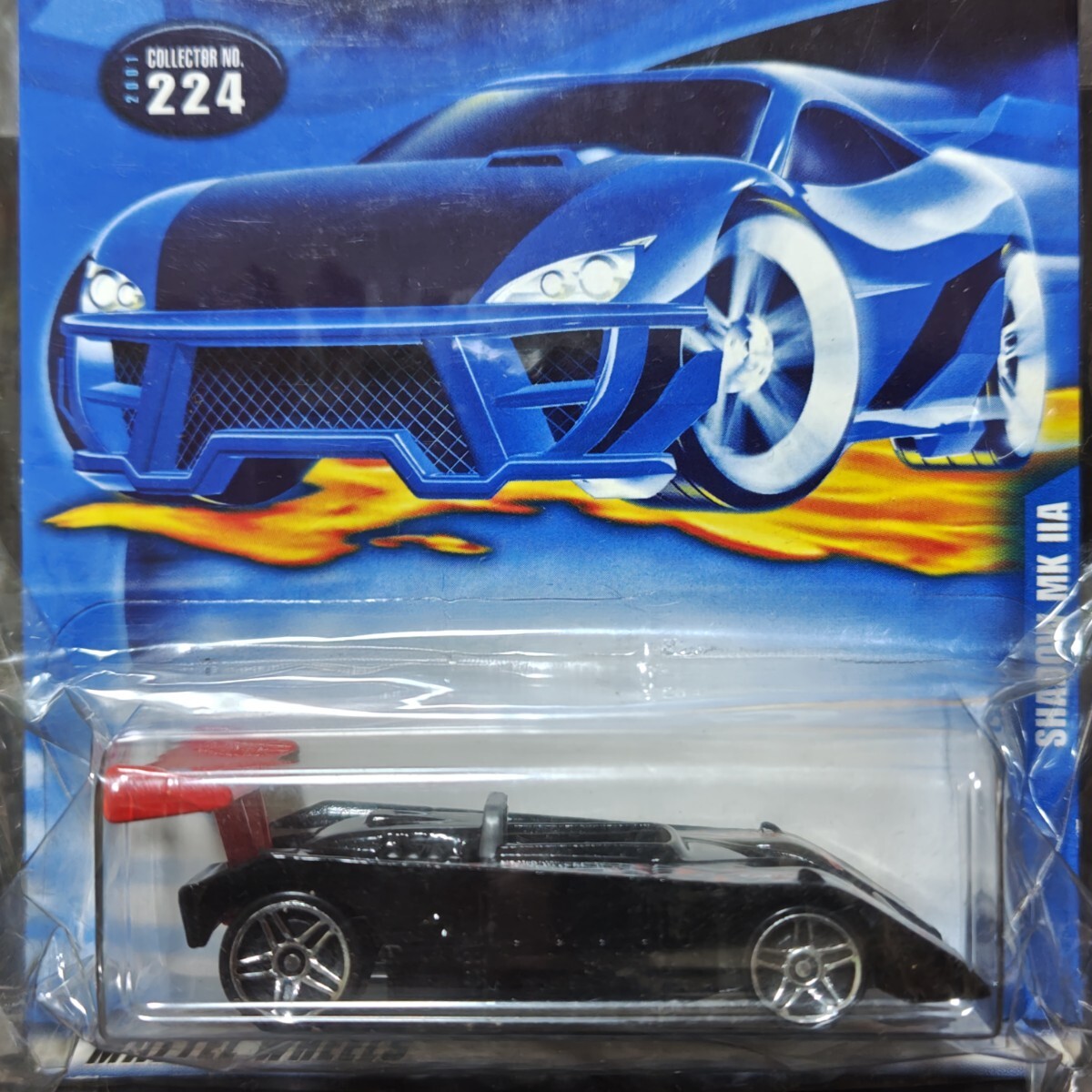 ホットウィール Hot Wheels シャドー MkⅡA 2001年発売品 未開封品 長期暗室保管品 ミニカー拍卖