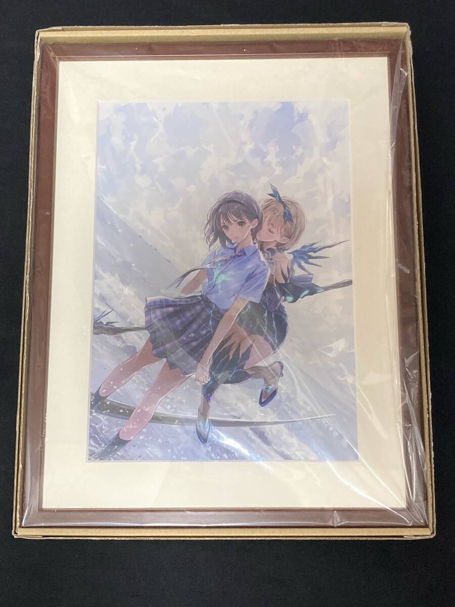 BLUE REFLECTION TIE/帝 電撃SPパック 電撃屋 特典 複製原画 岸田メル 送料無料拍卖