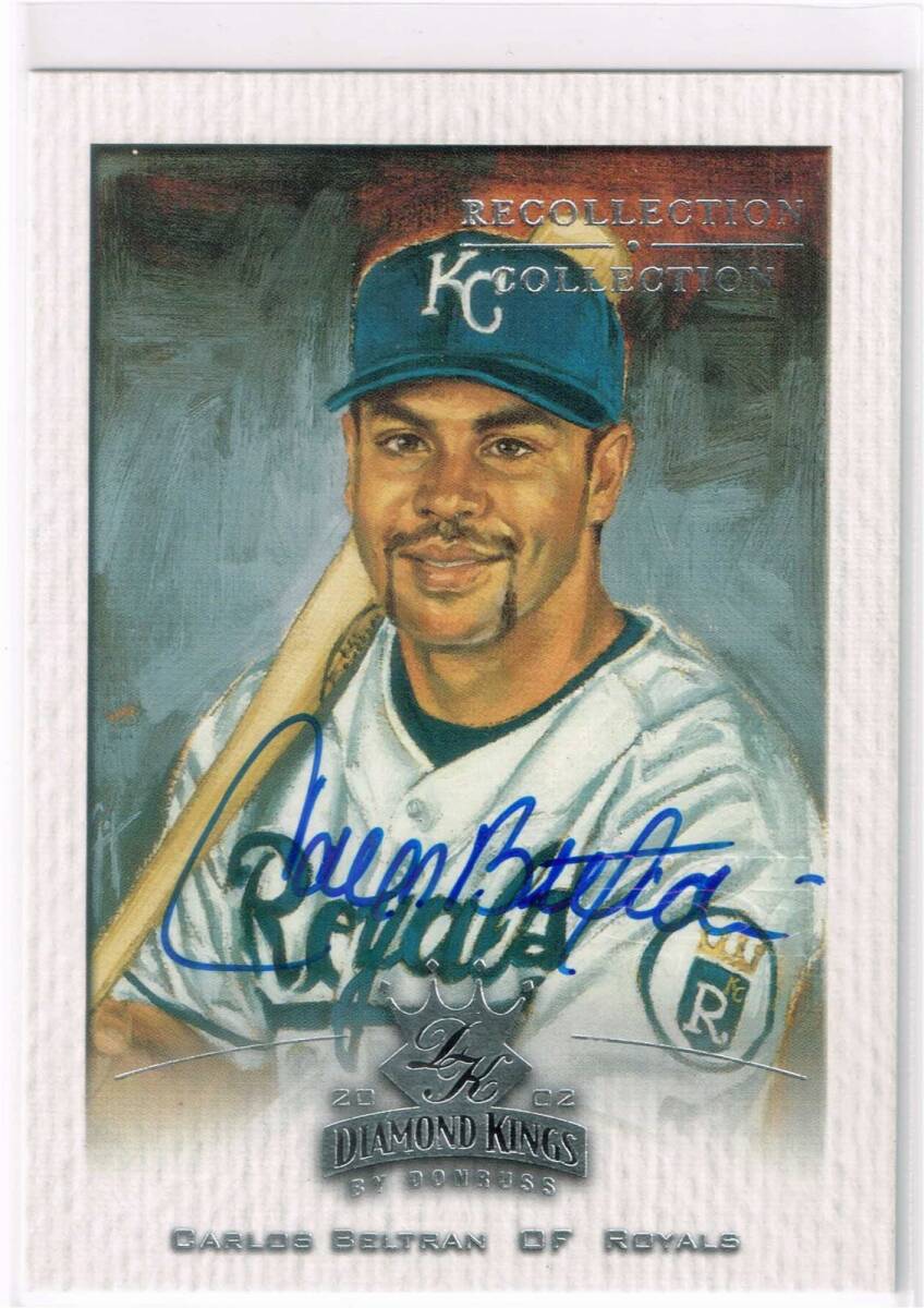 MLB 2004 Donruss Diamond Kings Recollection Collection Buy Back Autograph Carlos Beltran 05/23 Auto 直筆サイン カルロス ベルトラン拍卖