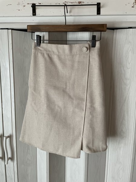 ◆chocol raffine robe ショコラフィネローブ/ベージュのミニスカート◆f2拍卖