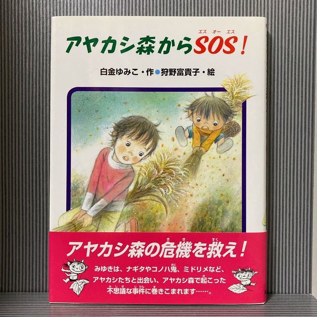 パラ見程度 アヤカシ森からSOS! あかね書房 白金ゆみこ 美品 あかね新読み物シリーズ26 児童書 本 2009年 初版本 表紙カバーはスレ等あり拍卖