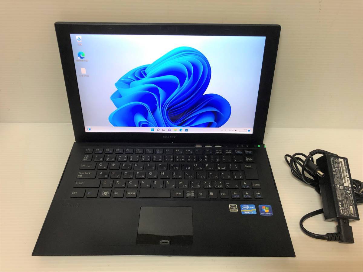 SONY VAIO SVZ1311AJB Core i5-3210M 2.50GHz RAM 4GB SSD 128GB HDMI Windows11 office拍卖