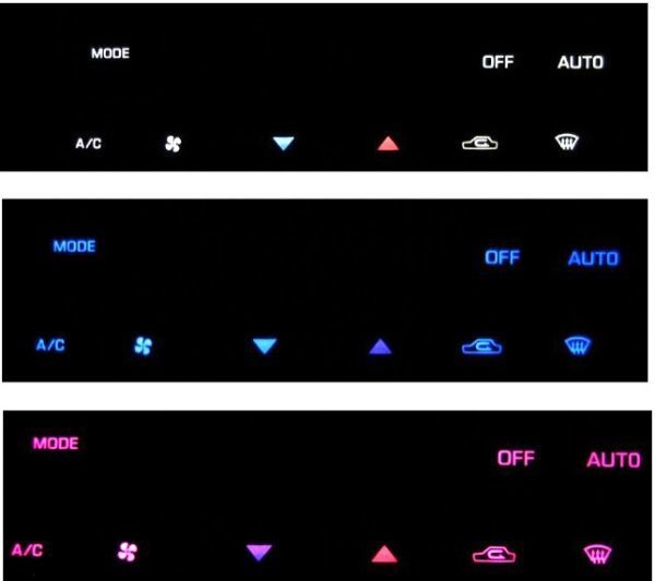 BCNR33(GT-R)エアコンパネルLED照明!ブルー拍卖