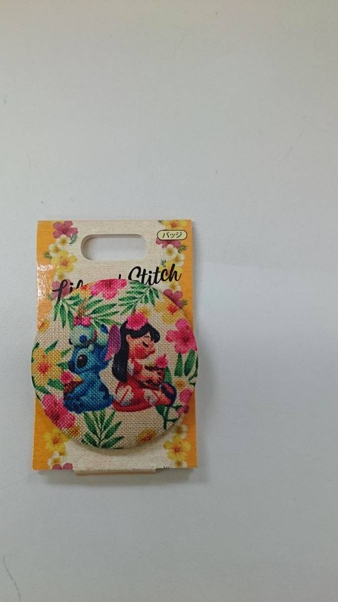 リロ&スティッチ 麻 缶バッジ ディズニー 売切れ品拍卖